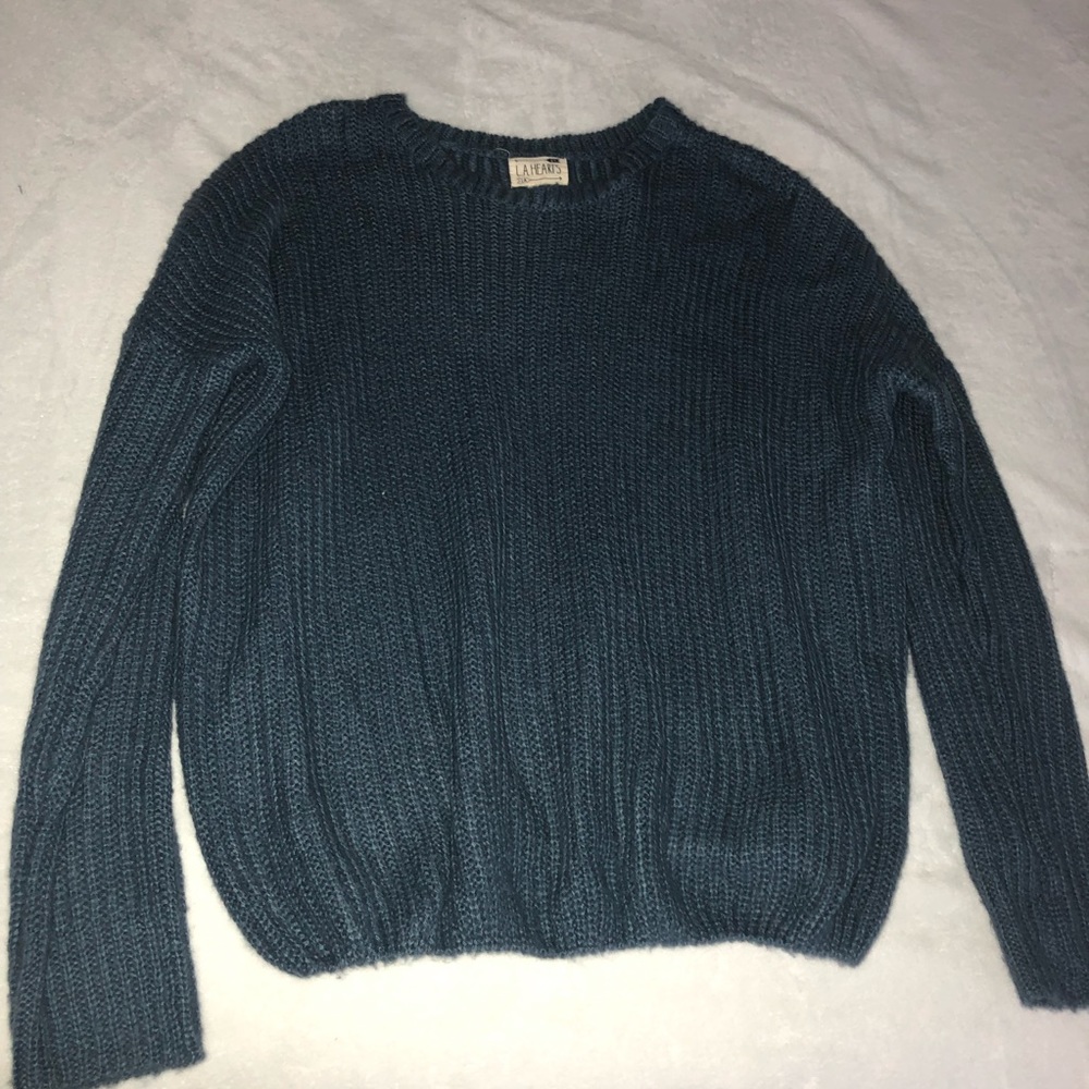Navy sweater